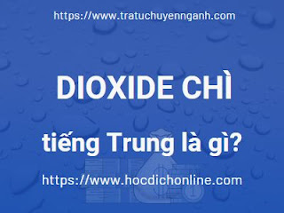 Dioxide chì 1