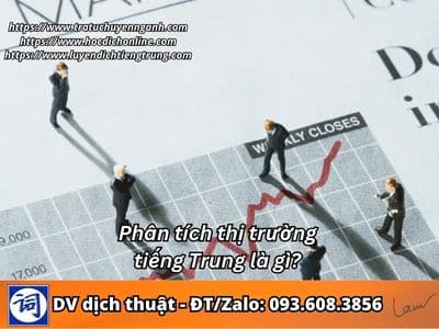 Phân tích thị trường tiếng Trung là gì?