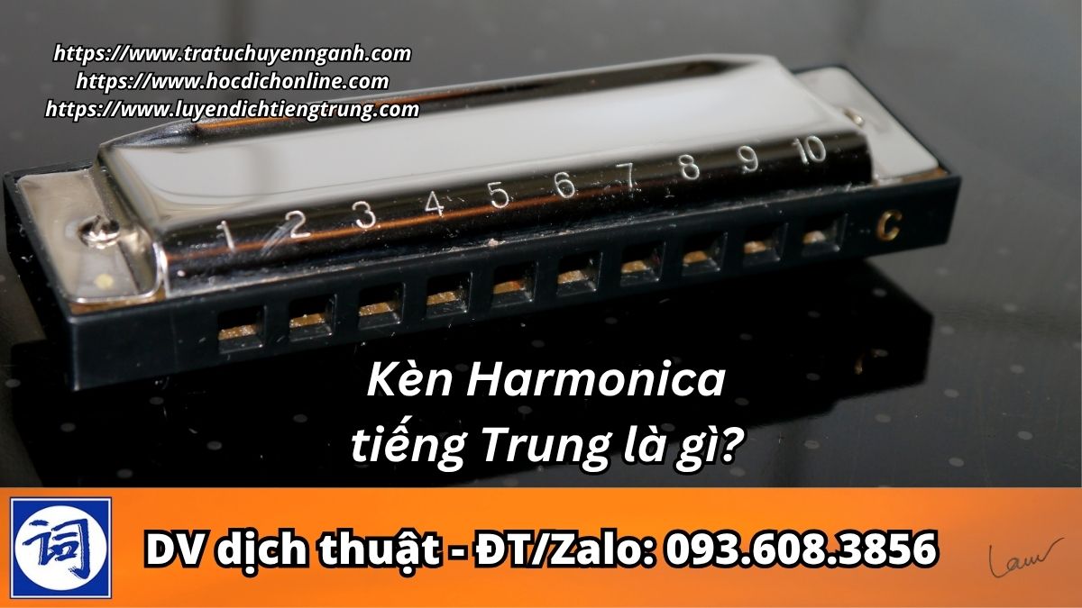 Kèn Harmonica tiếng Trung là gì?