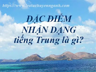 Đặc điểm nhận dạng 3 Đặc điểm nhận dạng tiếng Trung là gì?