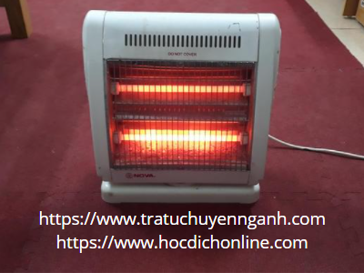 Đèn sưởi tiếng Trung là gì?